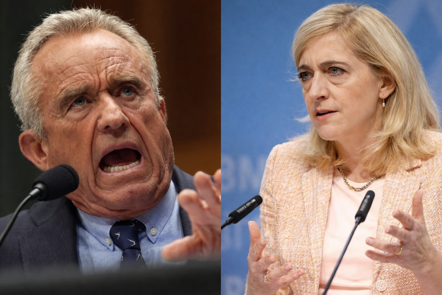 وزير الصحة الأمريكي يتهم برلين بترهيب الأطباء وتقييد حرية المرضى، ونظيرته الألمانية تصف ادعاءاته بالأكاذيب