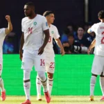 منتخب المغرب يحتفل بالفوز على اسكتلندا في كأس العالم 2026