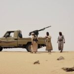 مسلحون حوثيون خلال تحركات ميدانية في اليمن