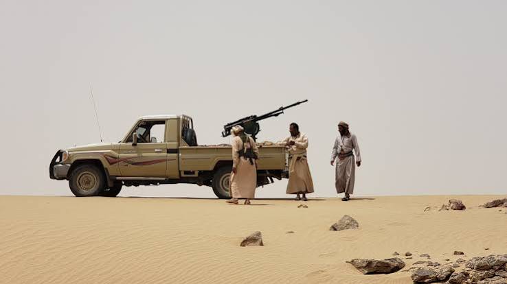 مسلحون حوثيون خلال تحركات ميدانية في اليمن